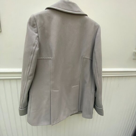 Victoria's Secret Wool Pea coat Size Large Gray Moda International - Picture 8 of 8